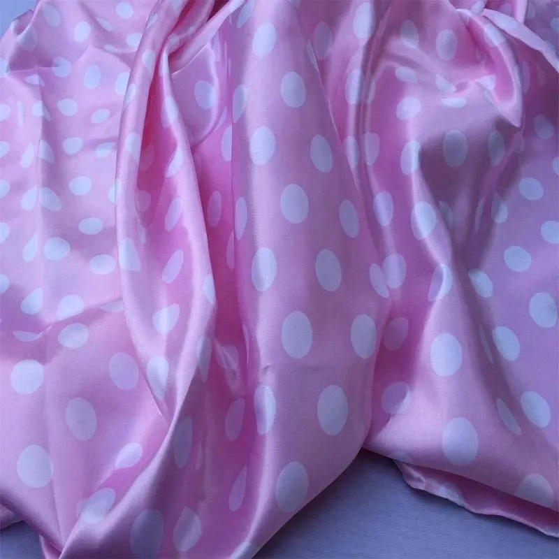 1/2 Inch Polka Dot Satin/ Fabric By The Roll / 20 Yards / Wholesale Fabric