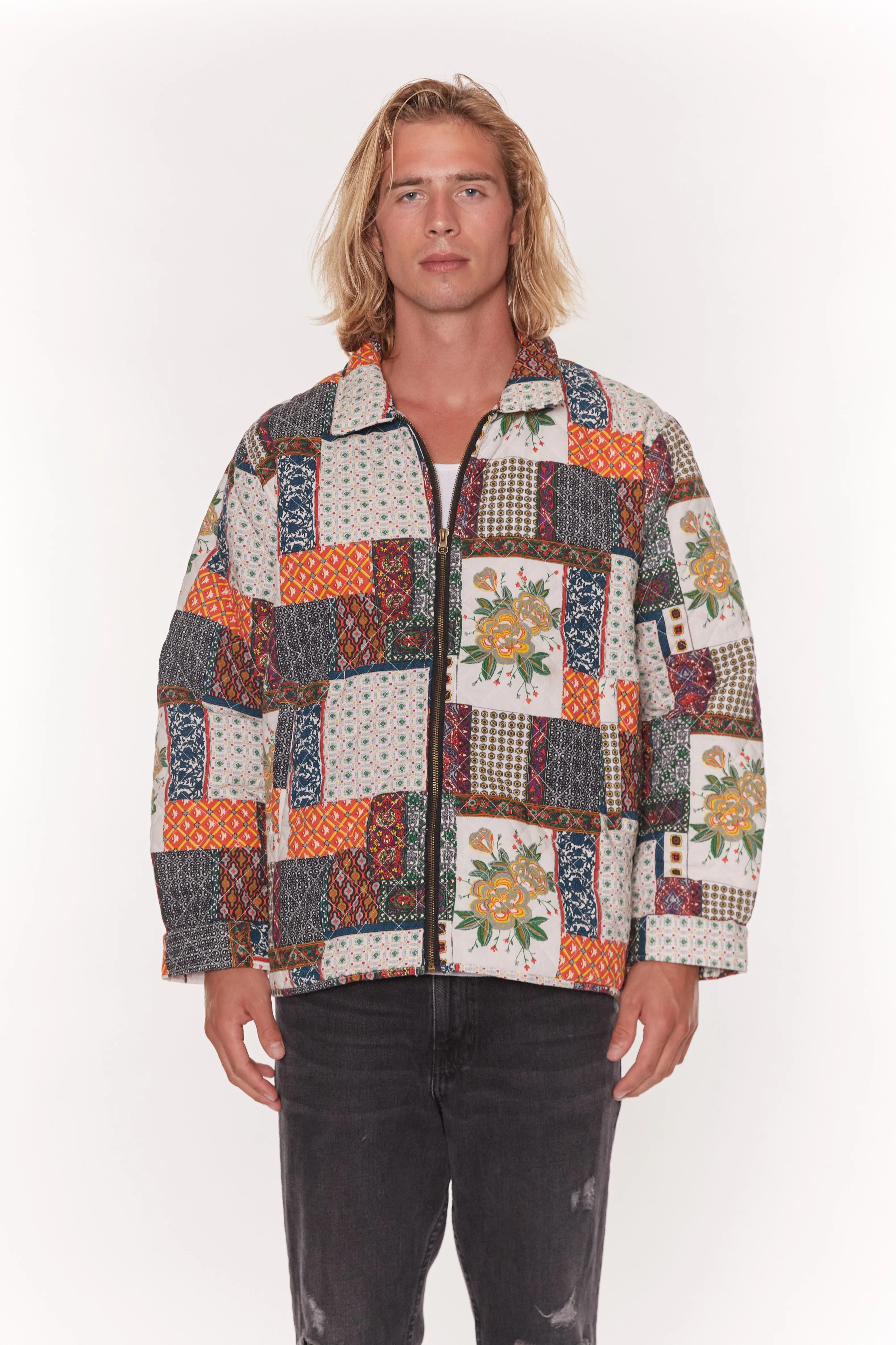 Barmer Quilted Jacket - White