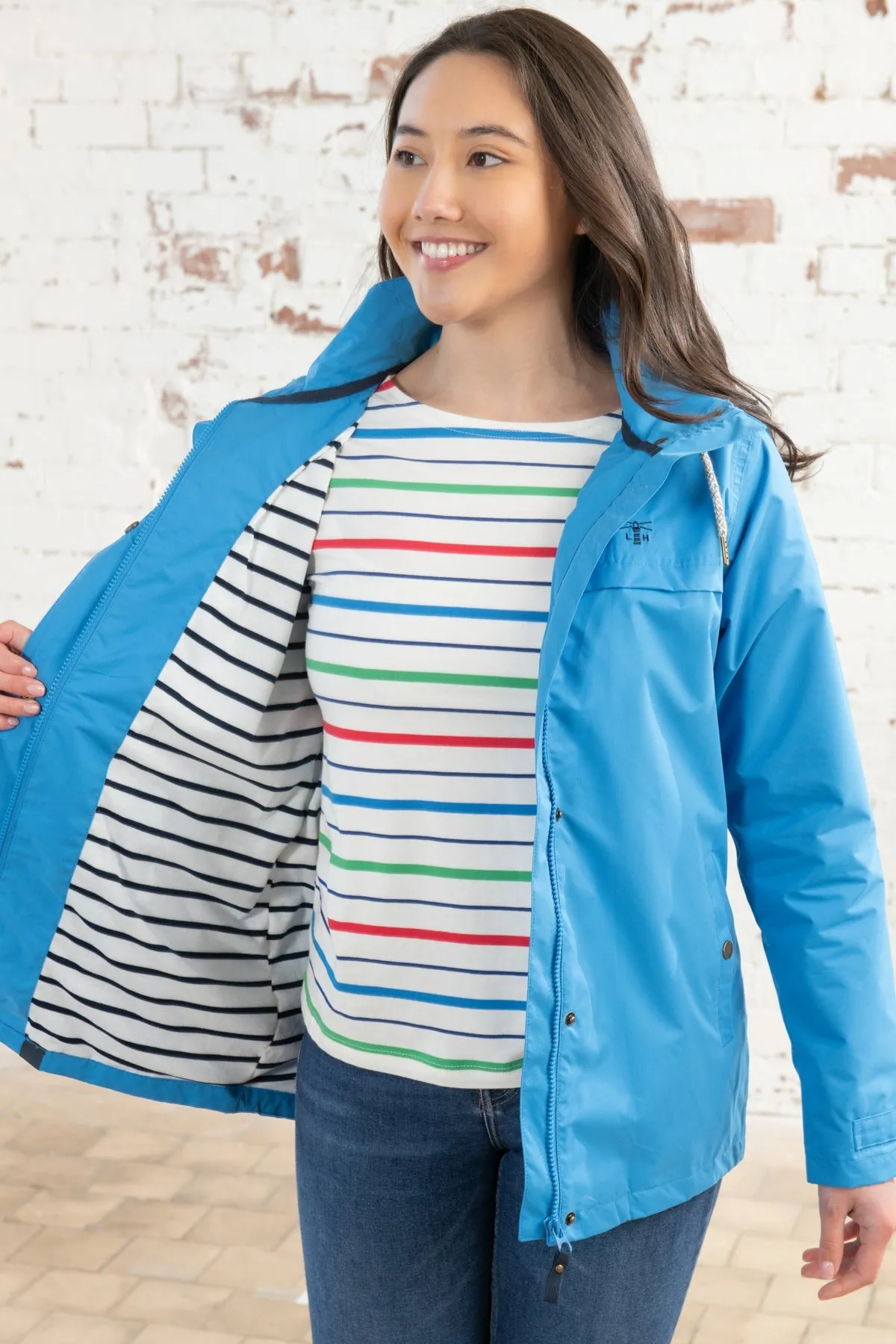 Beachcomber Jacket - Azure Blue