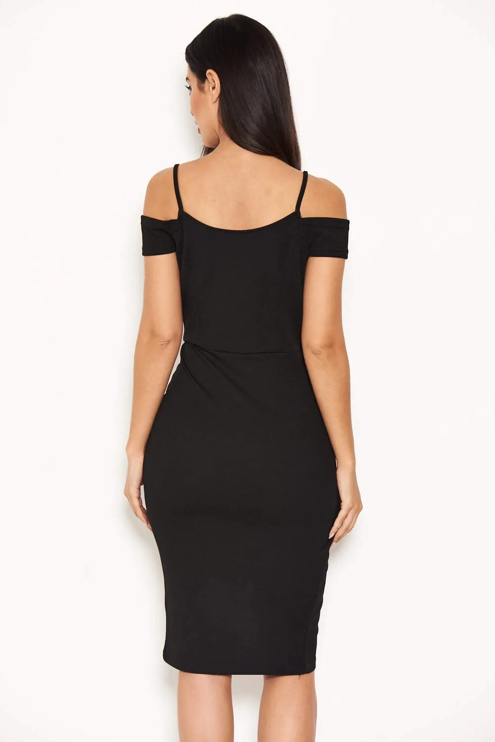 Black Wrap Around Dress