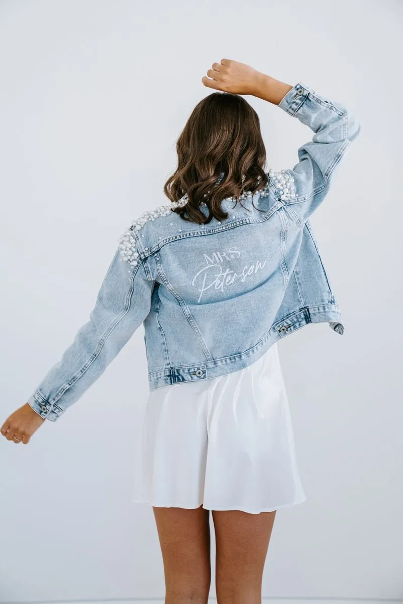 Bridal Denim Jacket