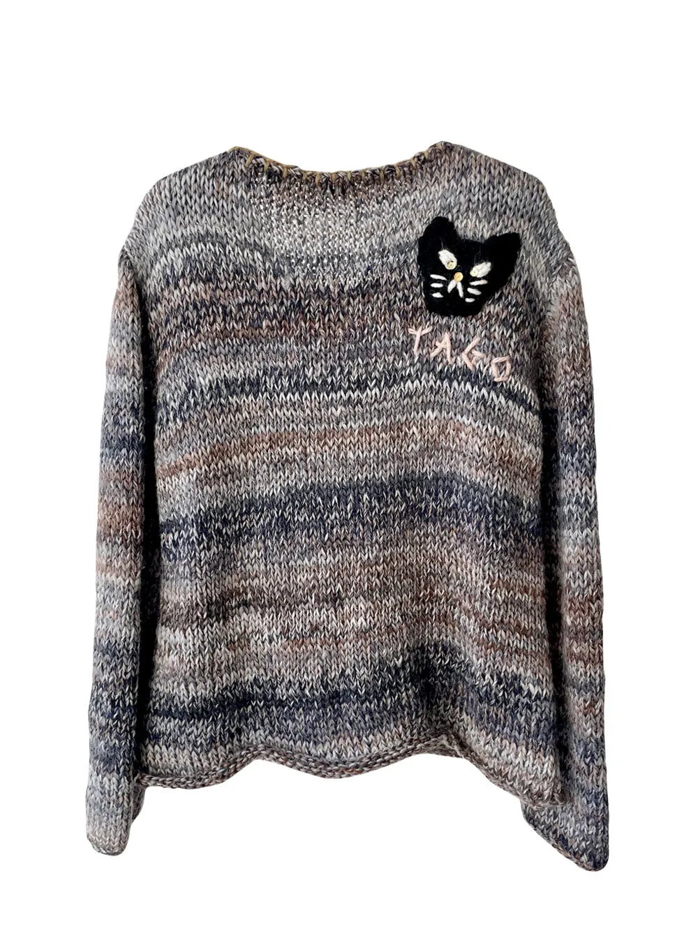 Cat Melange Sweater