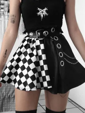 Chessboard alternative skirt