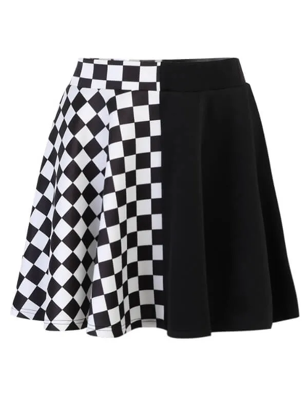 Chessboard alternative skirt