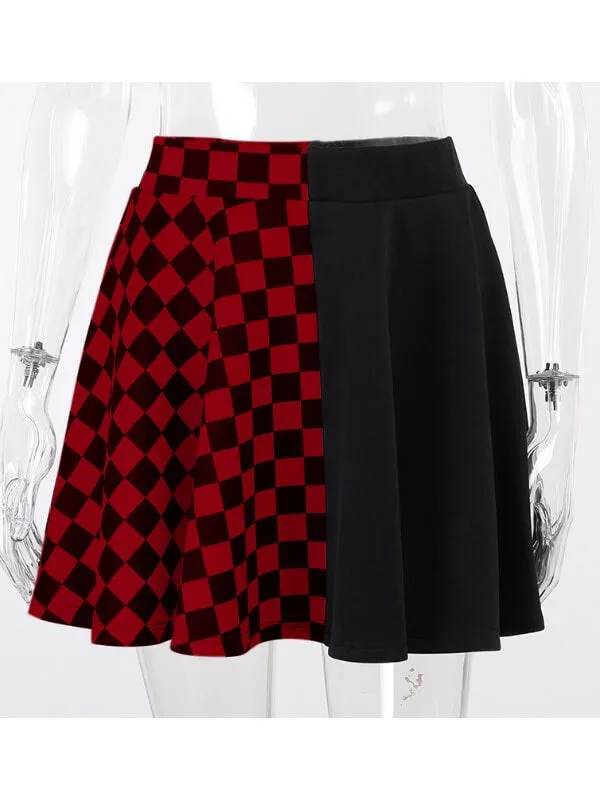 Chessboard alternative skirt