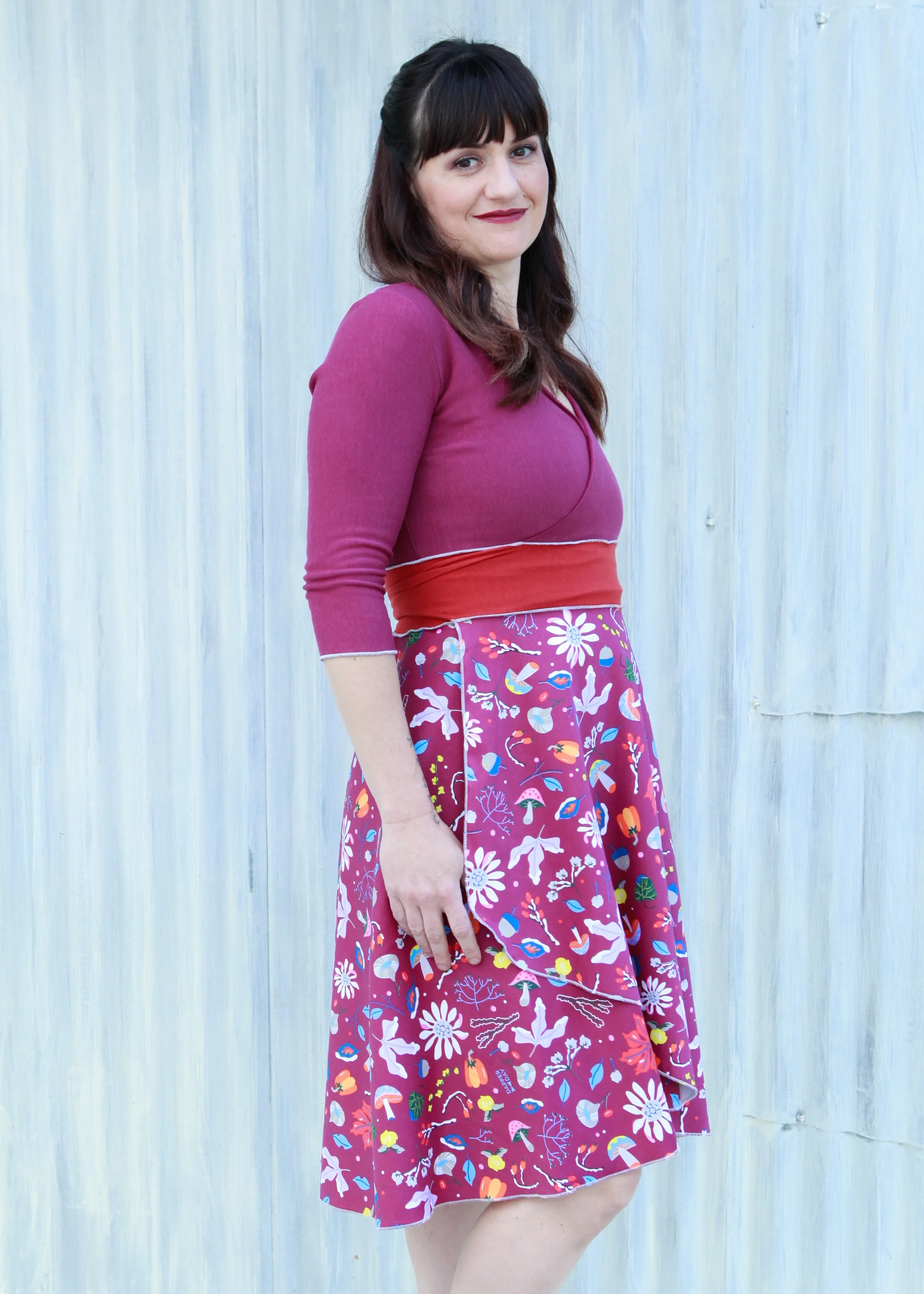 Dapper Day Wrap Dress