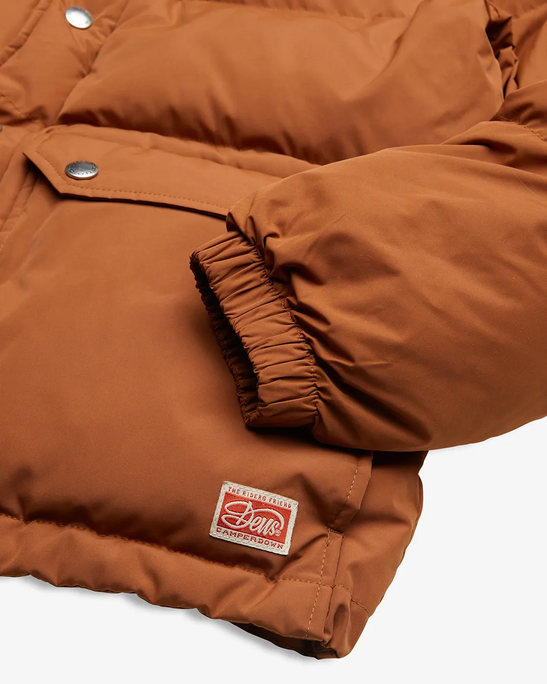 Deus Ex Machina Summit Puffa Jacket - Tan