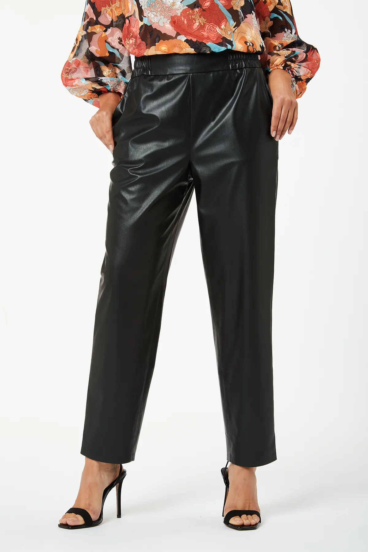 Faux Leather Pants