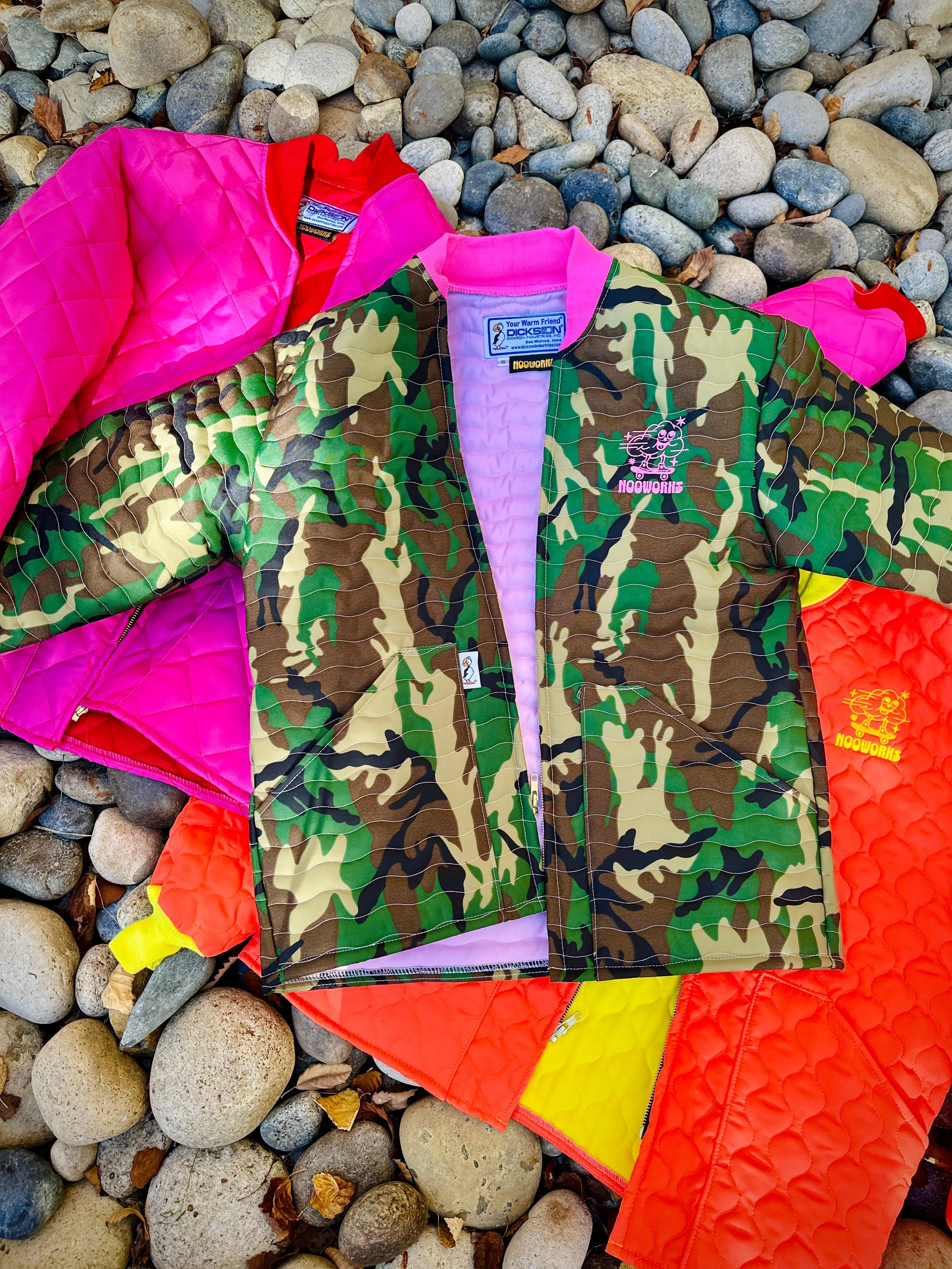 Freezer Jacket Camo/Pink