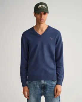 GANT Classic Cotton V-Neck Jumper