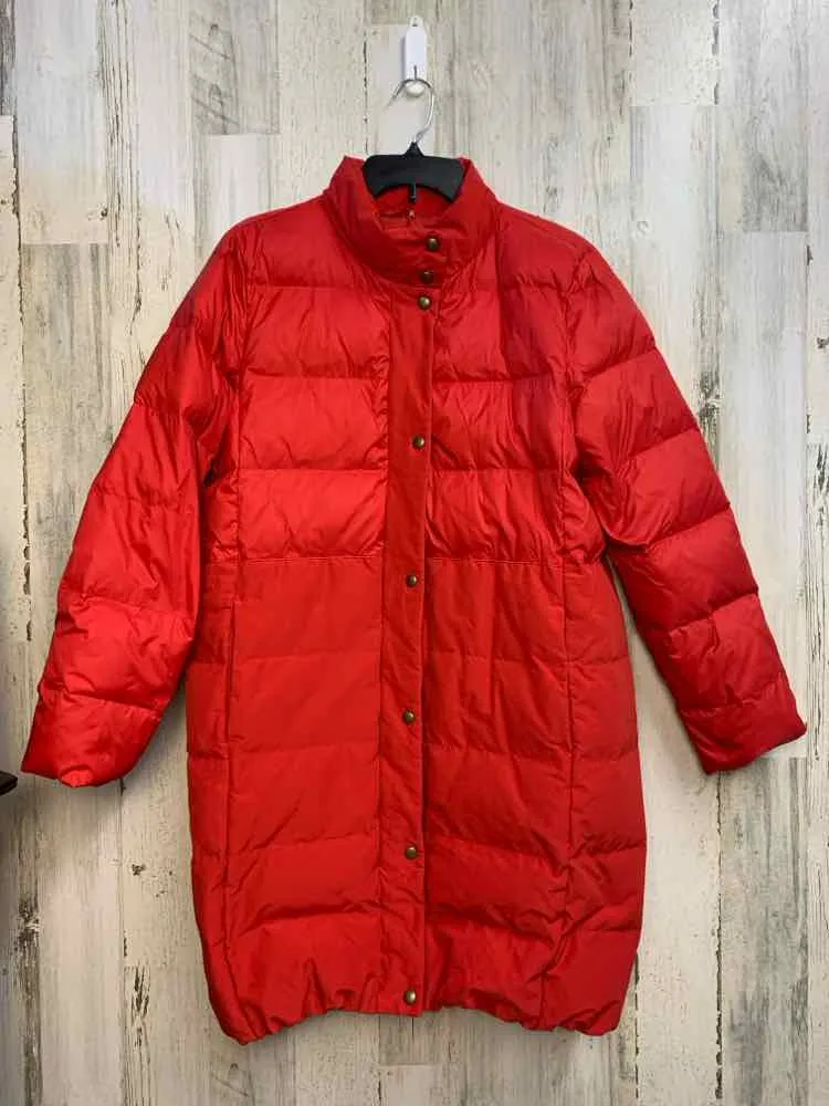 GAP JACKETS / COATS Size L Red PUFFER COAT Coat