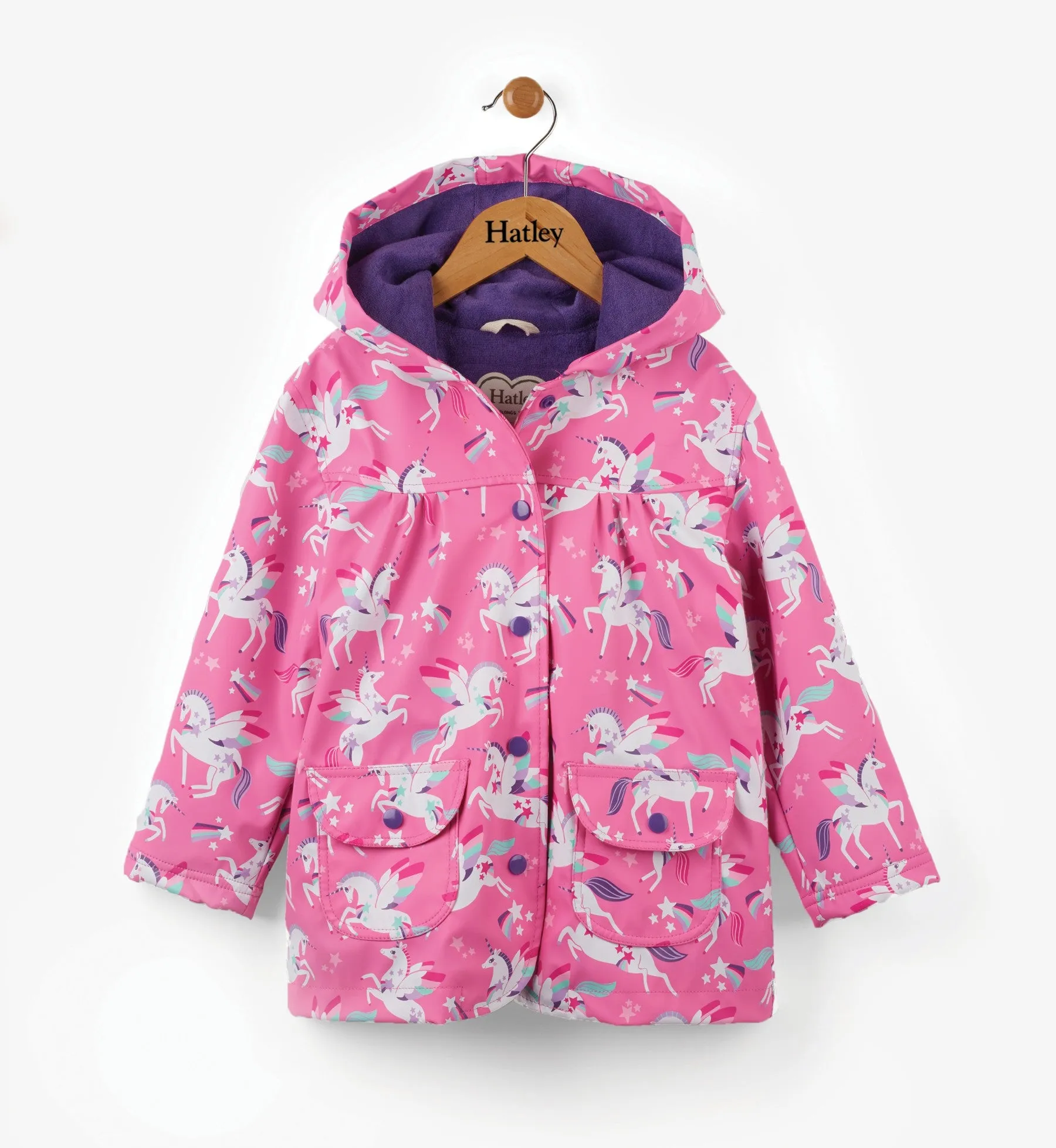 Hatley Rain Jacket - Winged Unicorn