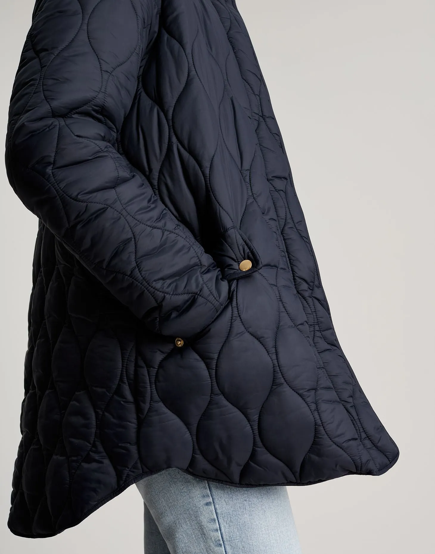 Joules | Rosedale Mid Length Quilted Coat | Women's