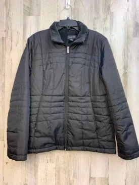 LANDS END JACKETS / COATS Size L Black PUFFER JACKET Jacket