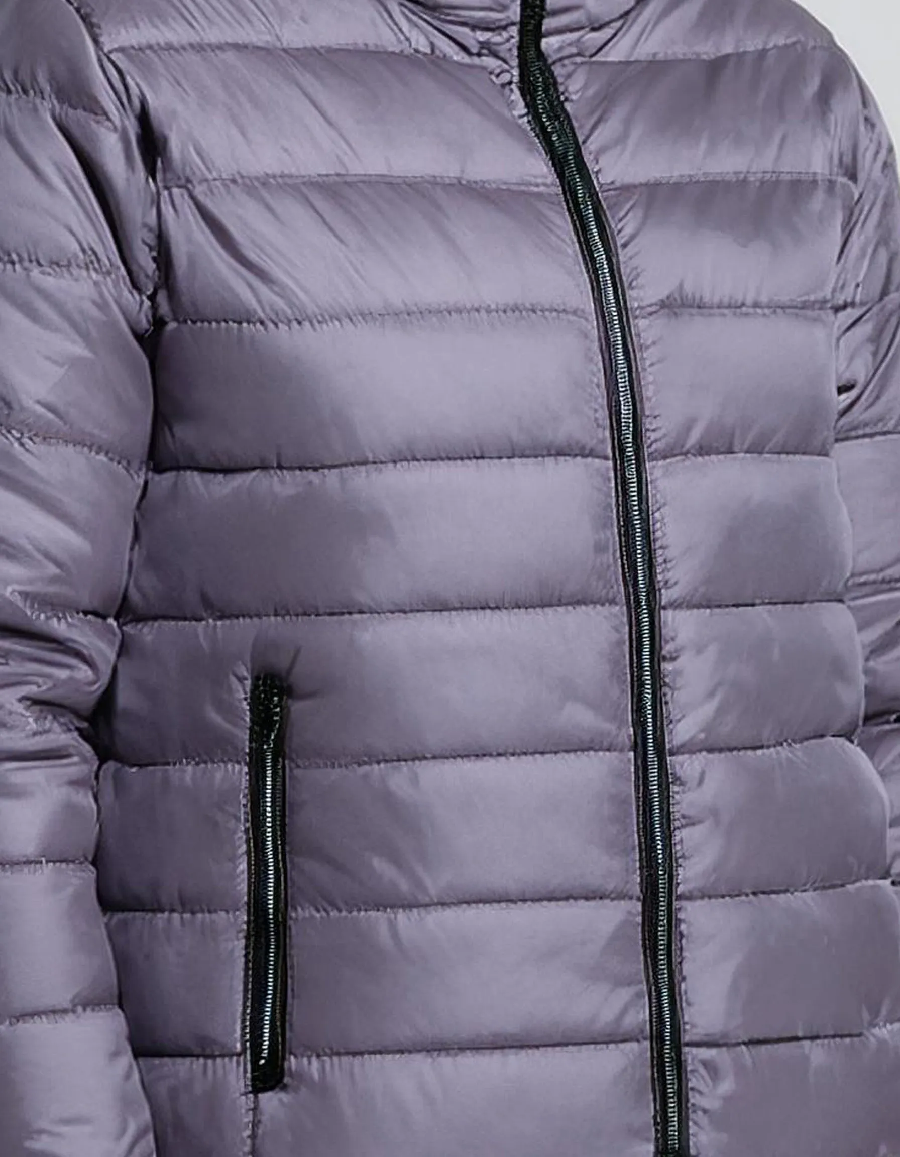 Lavender Lightweight Puffer Jacket