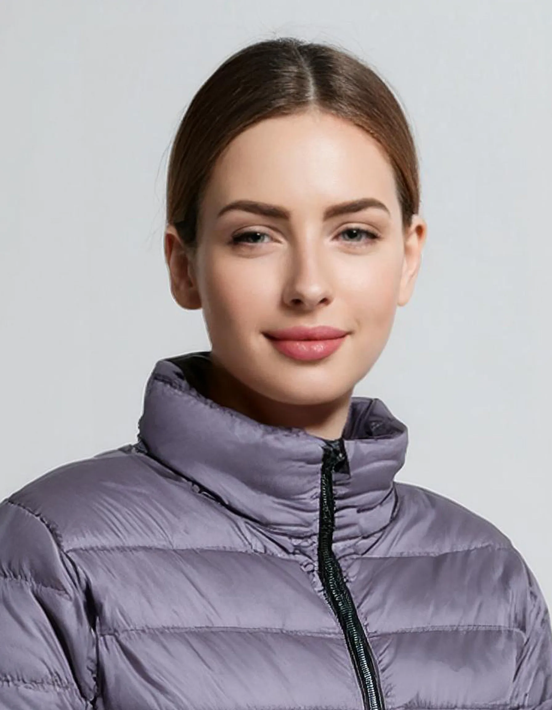 Lavender Lightweight Puffer Jacket