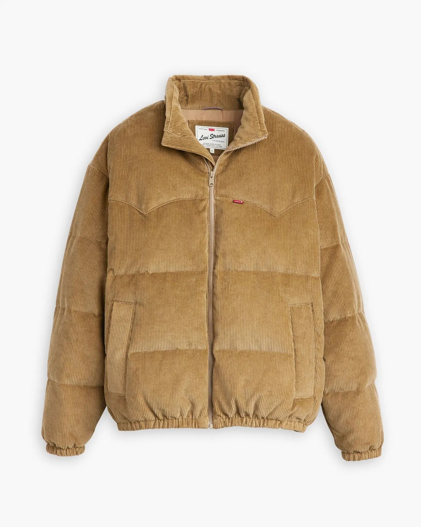 Levi's® Corduroy Super Puffer Jacket - Ermine