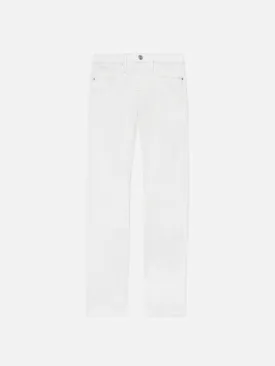 L'Homme Slim Twill -- Whisper White