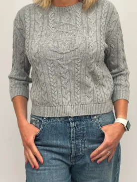 MARELLA Grey Knit Sweater