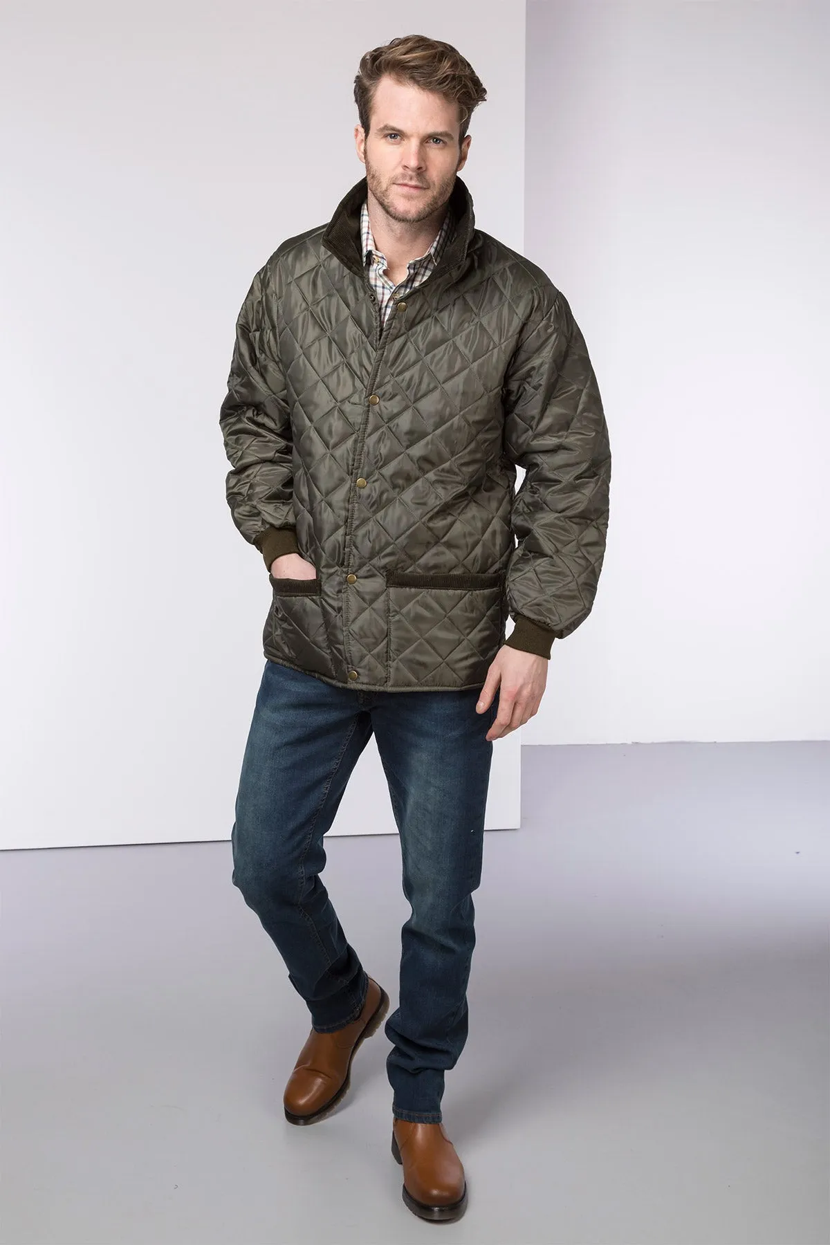 Men's Diamond Quilted Eventer Jacket