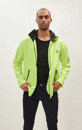 Modern Rain Coat - Neon Yellow