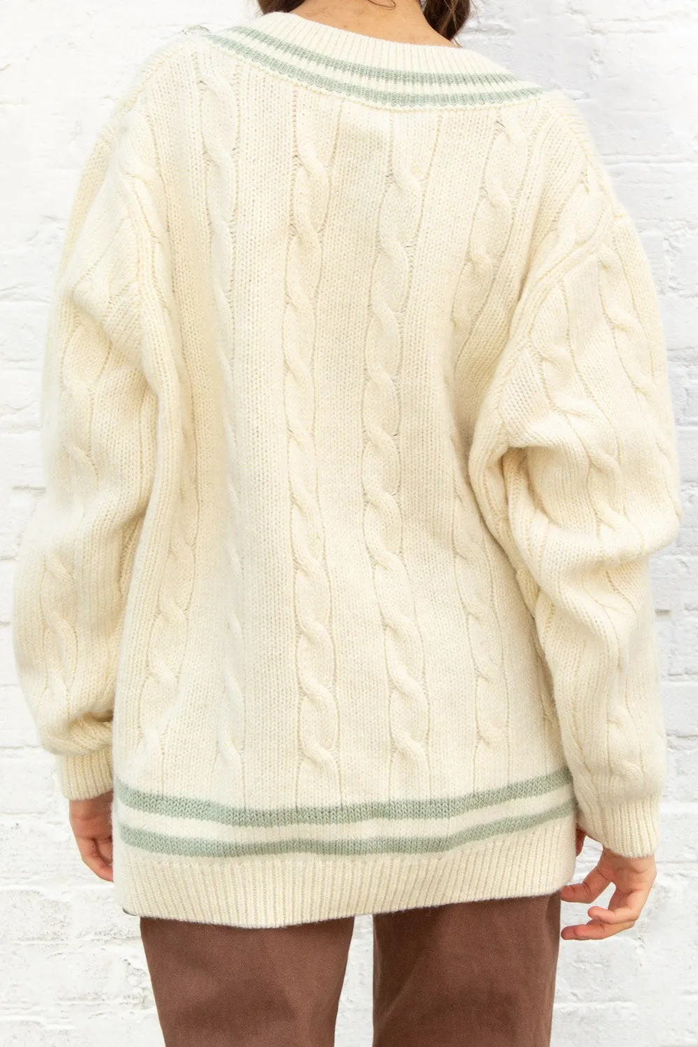 Nikki Heavy Wool Stripe Sweater