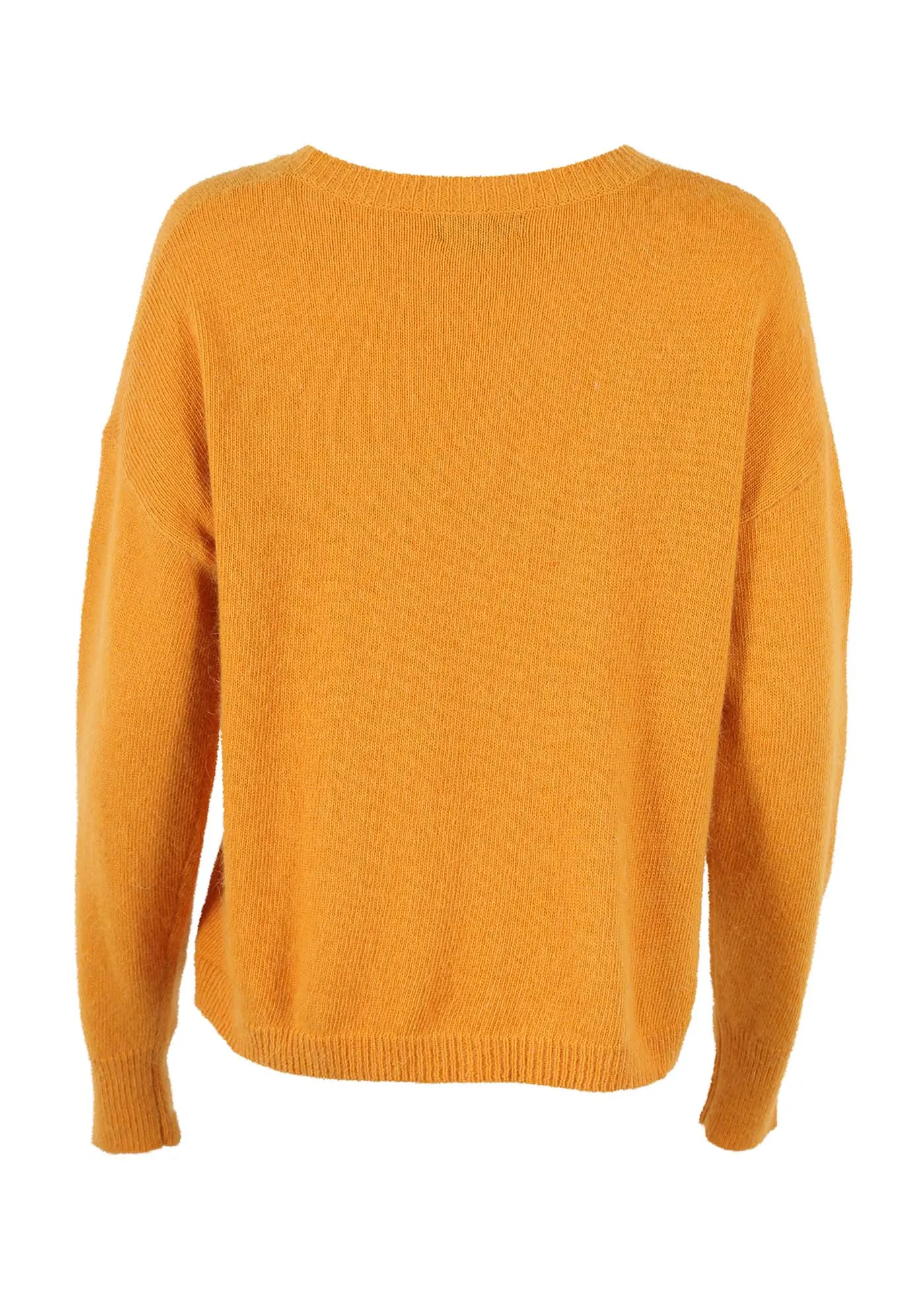 Portland Sweater Mustard in Angora