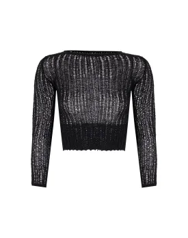 Ronny Pullover Sweater - Black