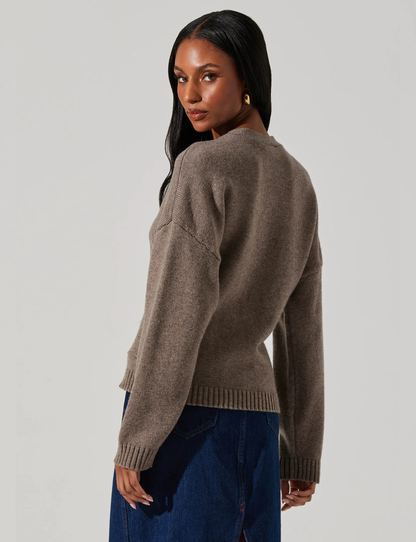 Saffi Sweater, Mocha