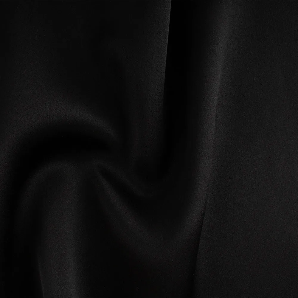 Silk Charmeuse - Black