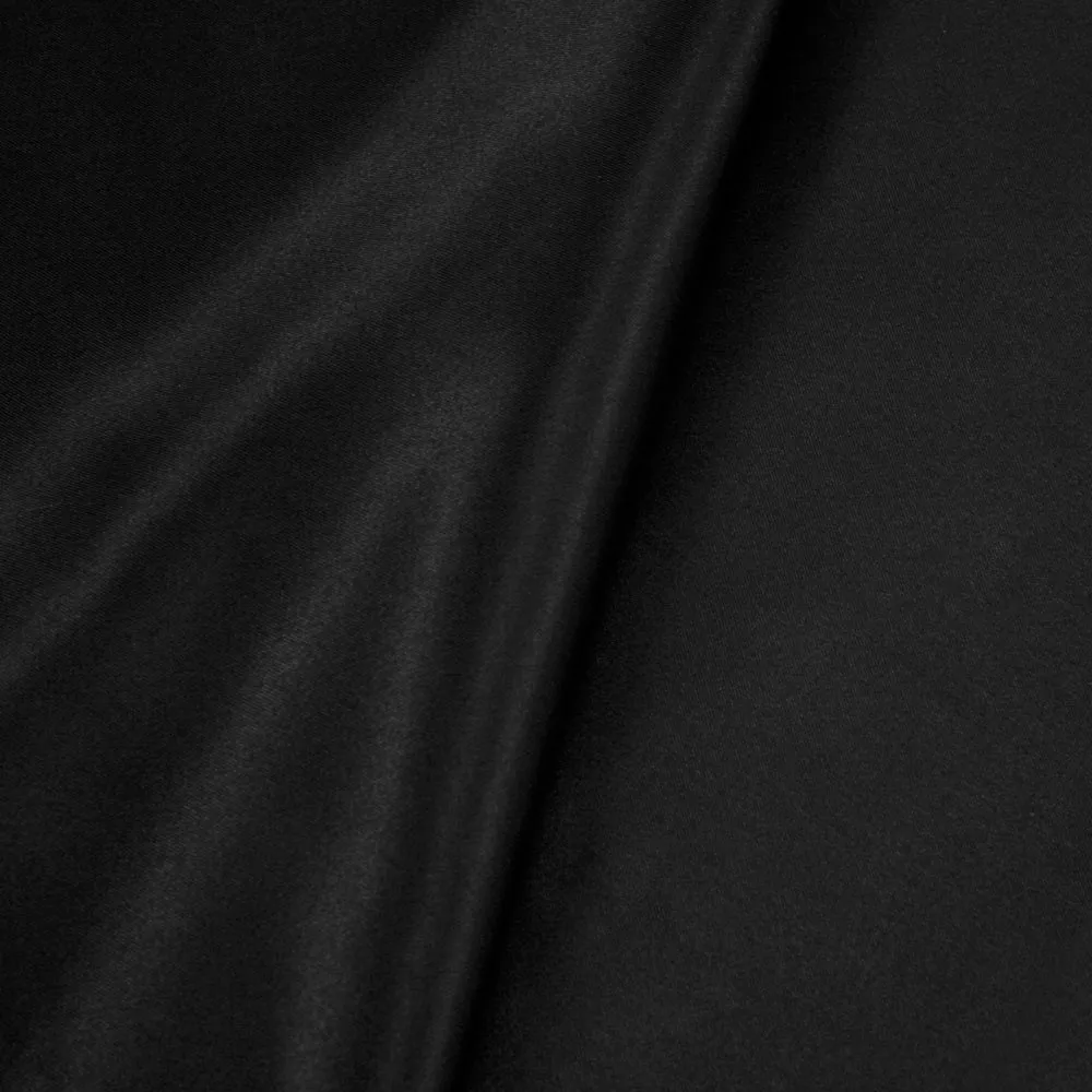 Silk Charmeuse - Black