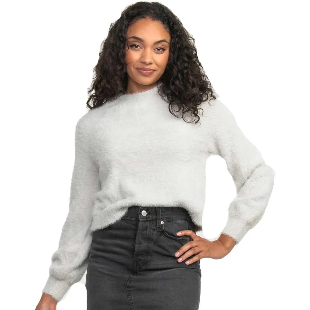 Southern Shirt Women's Cropped Feather Knit Sweater