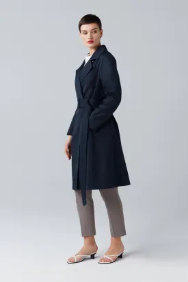 TRENDING TRENCH COAT BLACK NAVY