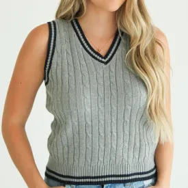 V Neck Sweater Vest