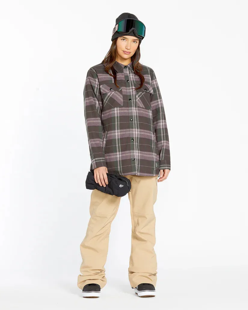 Volcom Womens Insulated Riding Flannel