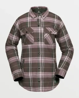 Volcom Womens Insulated Riding Flannel