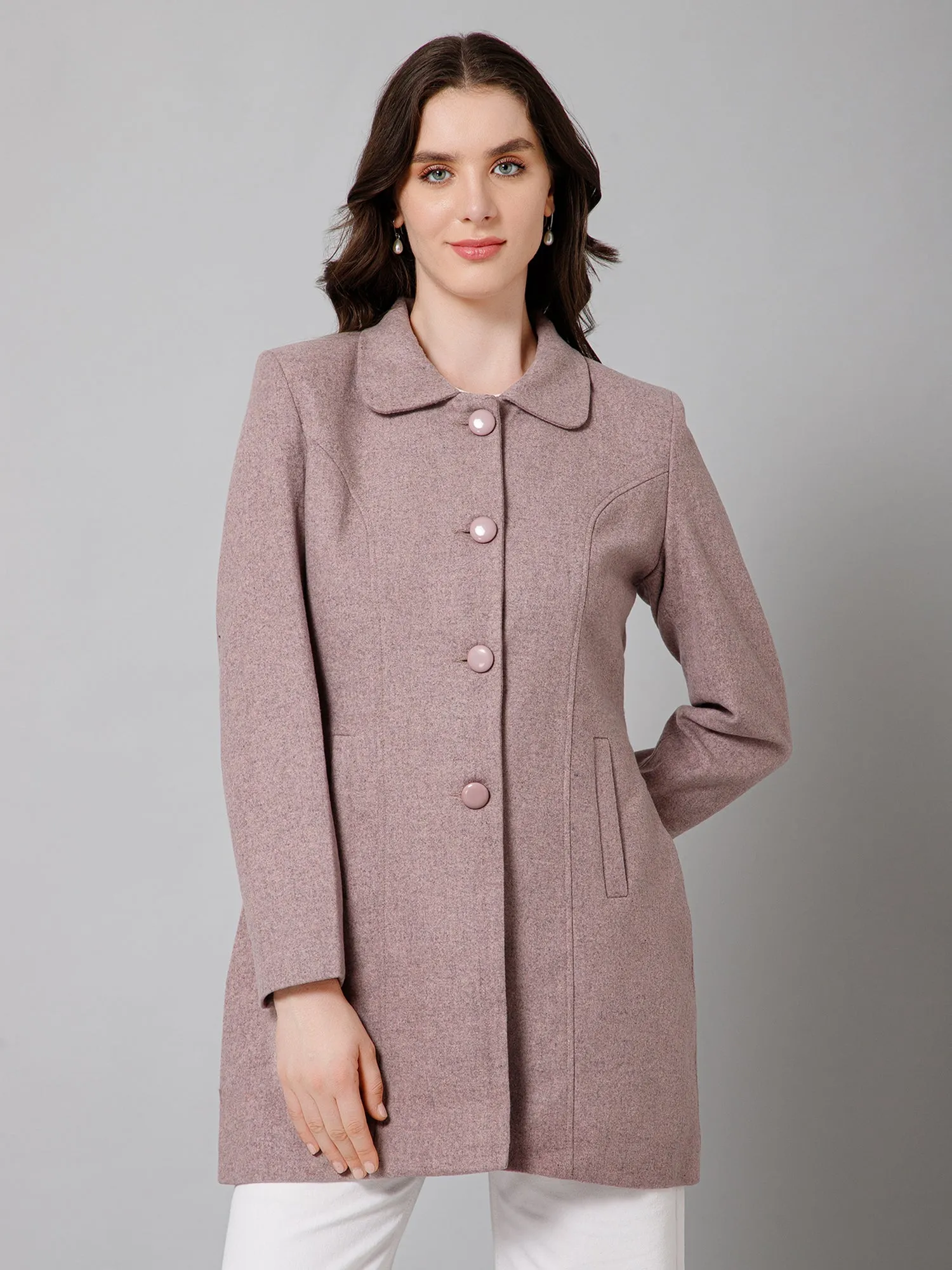 Women's Casual  Onion Single breasted  Spread Collar Long Coat