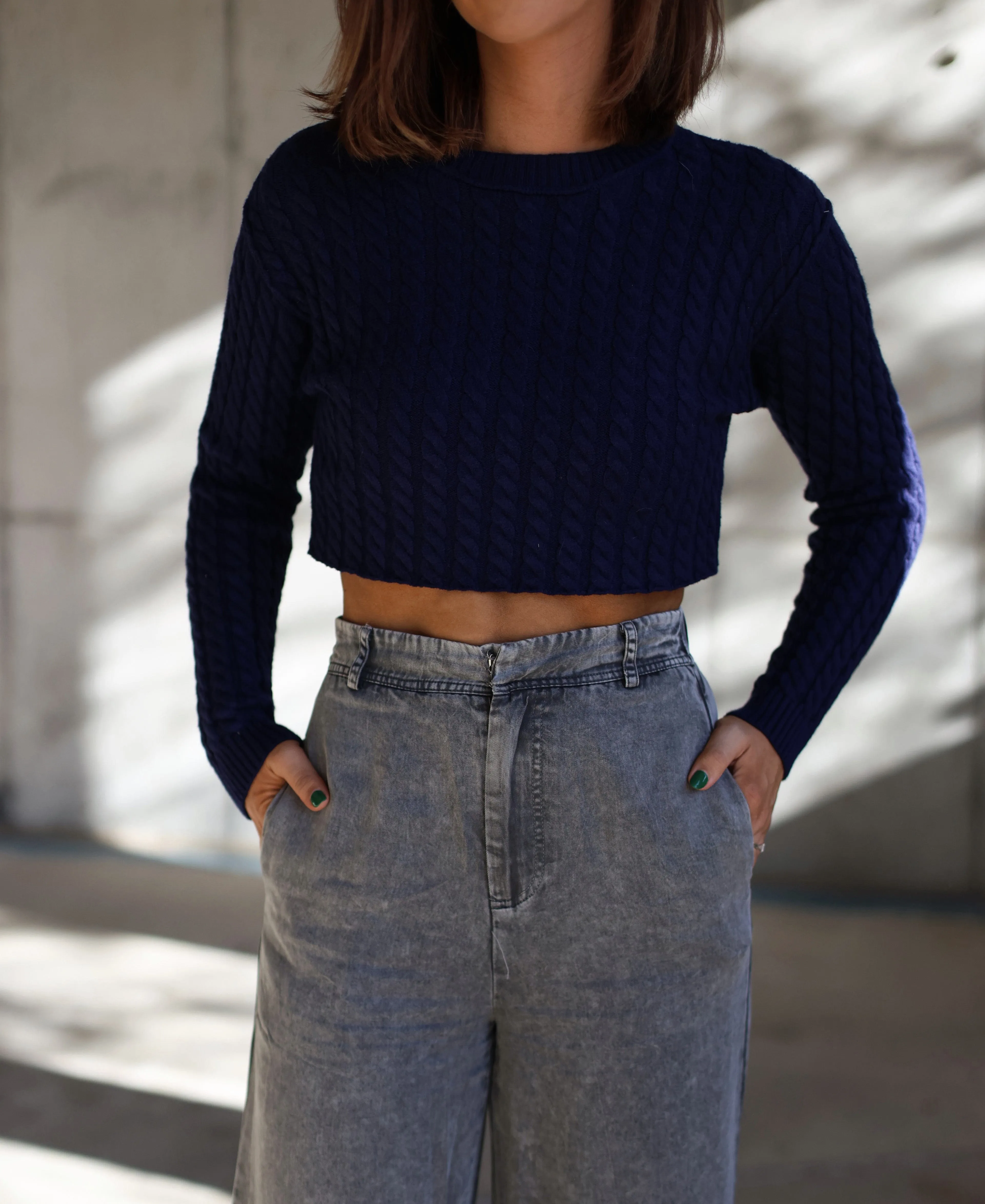 Woodland Cable Knit Sweater